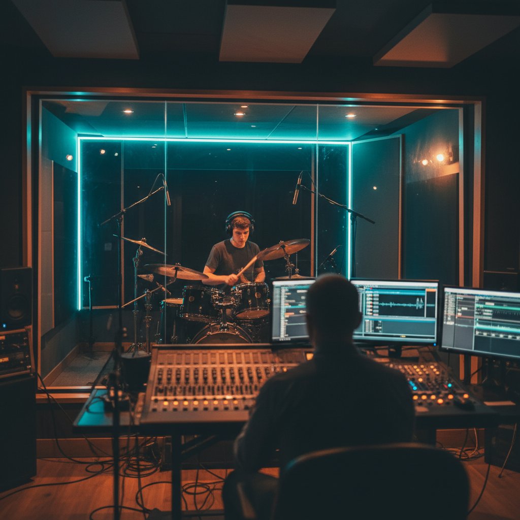 Recording Studio Session